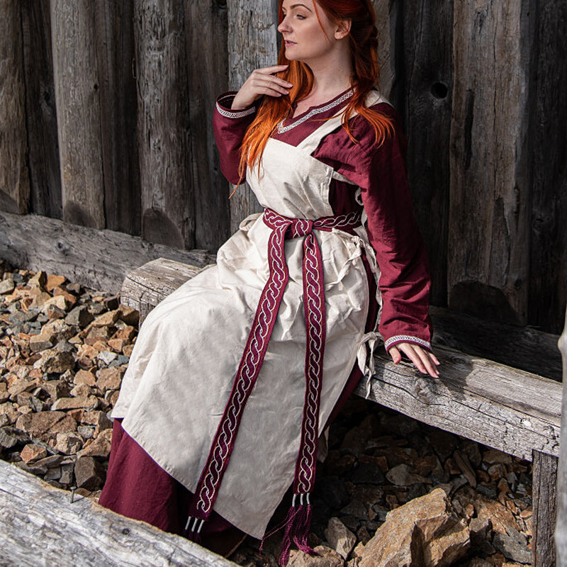 Natural Apron OverDress - Cotton