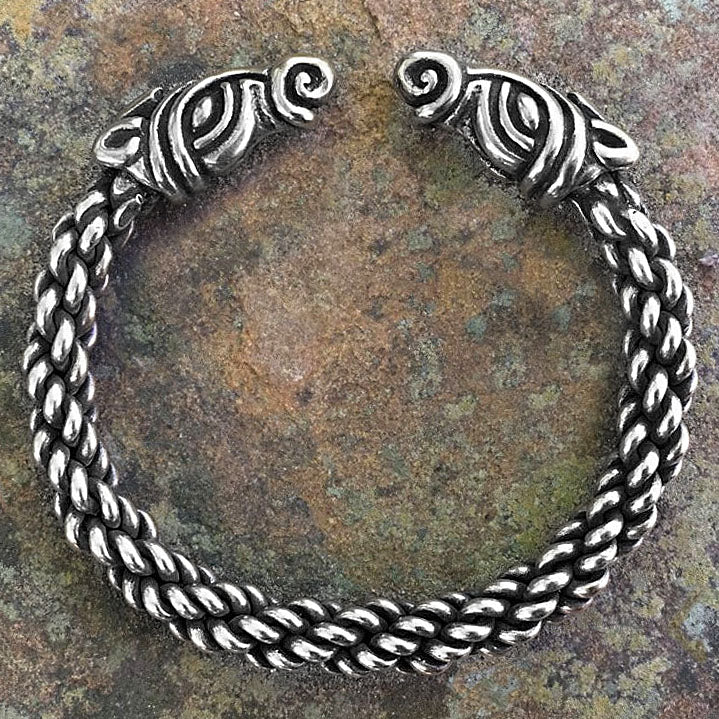 Horse Bracelet (Medium Braid) - Bronze or Silver
