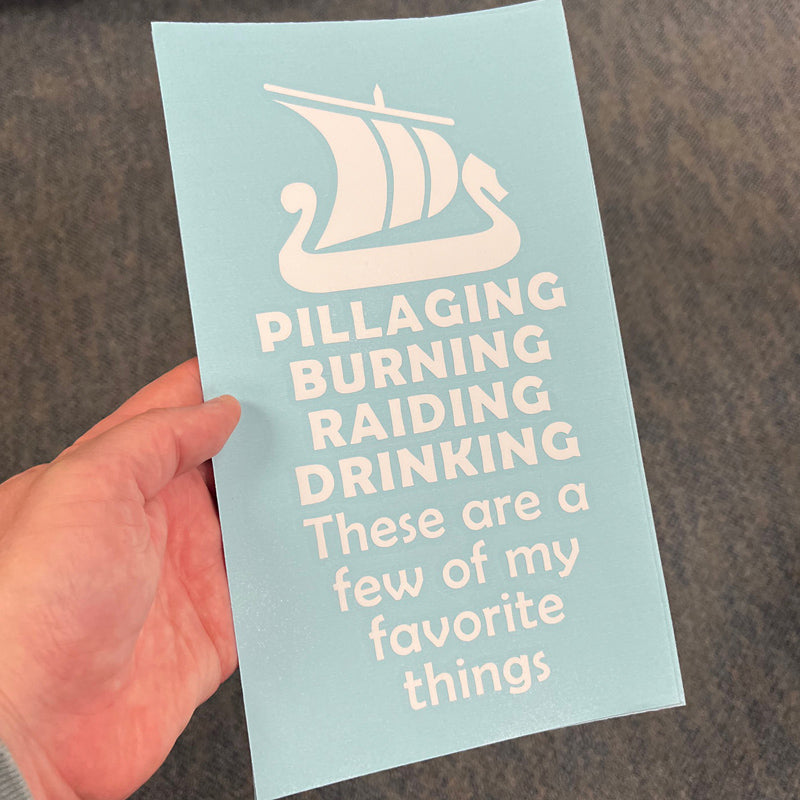 Large Viking Sticker