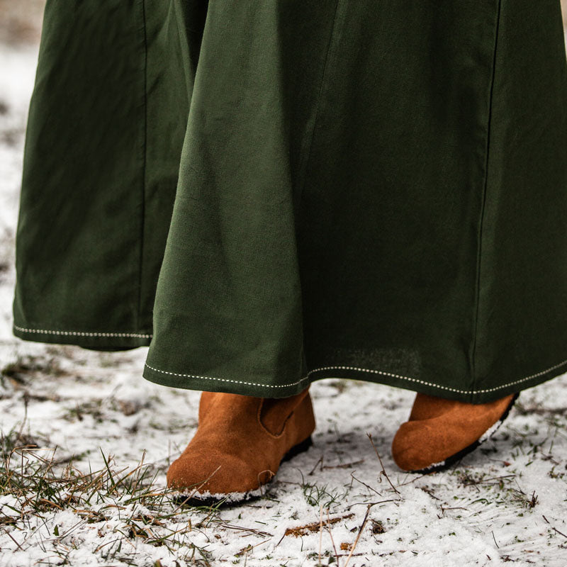 Green Underdress w/ Stitching - Cotton