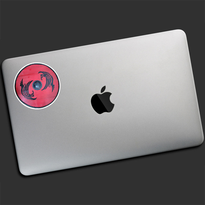 Viking Shield Sticker