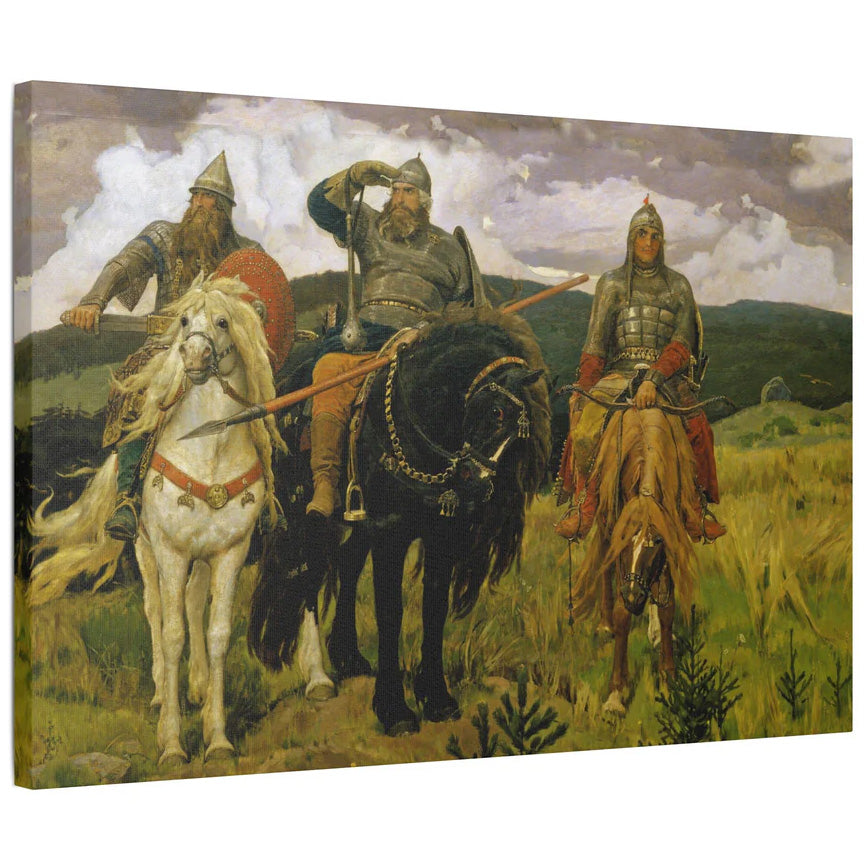 The Three Bogatyrs - Canvas Art