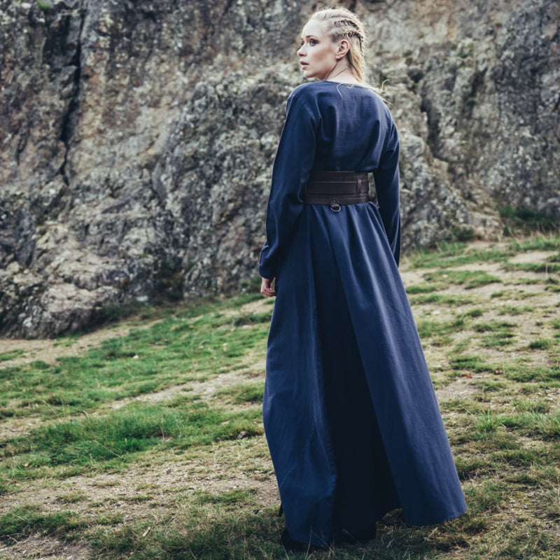 Dark Blue Viking Underdress -  Cotton