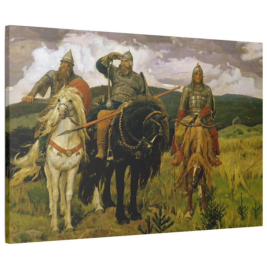 The Three Bogatyrs - Canvas Art