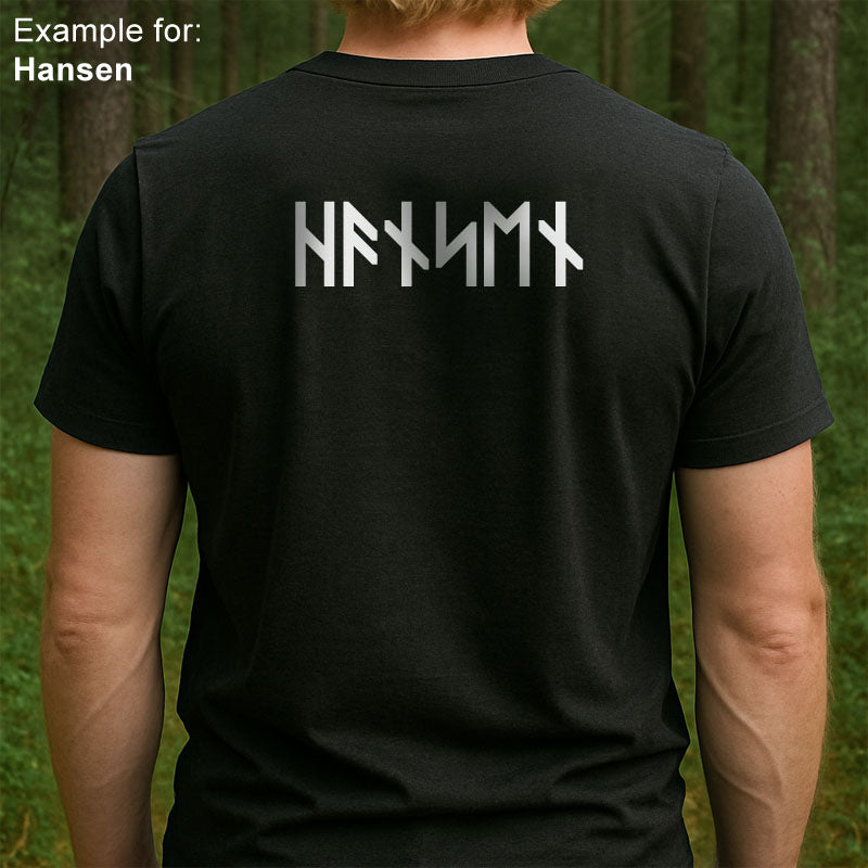 Your Name in Runes - Custom T-Shirt