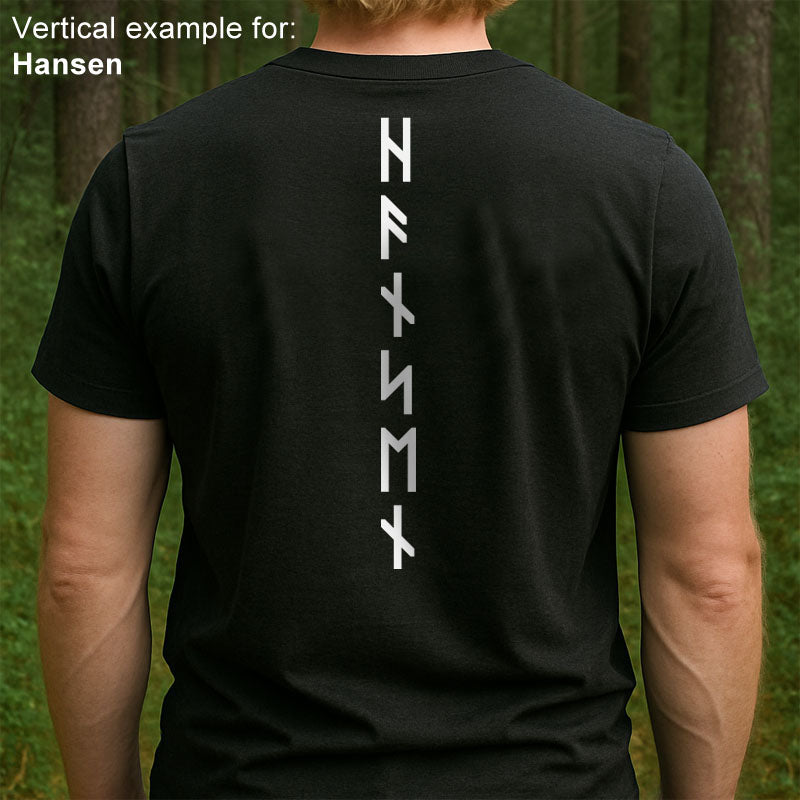 Your Name in Runes - Custom T-Shirt