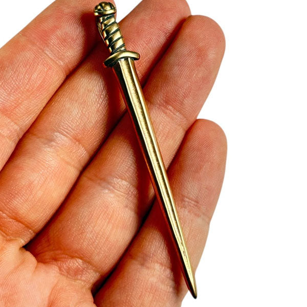Viking Sword Pendant - Bronze