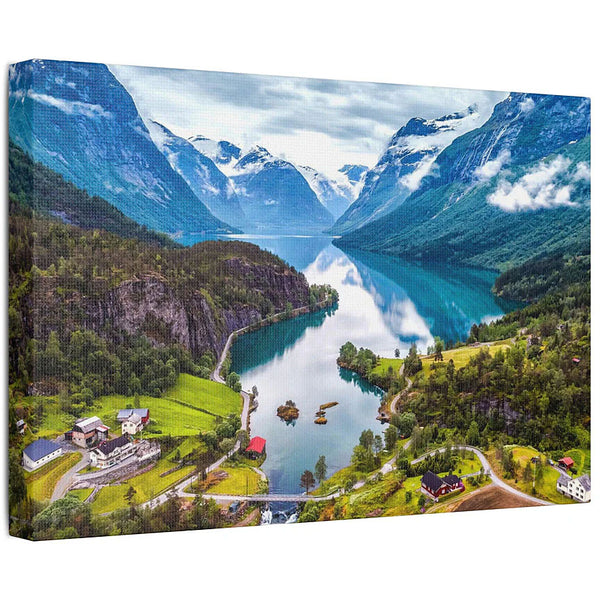 Norwegian Heritage - Canvas Art