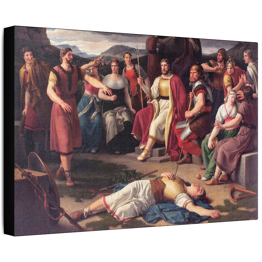 The Death of Baldur - Canvas Art