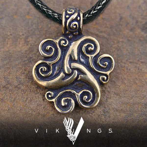 EUEAVAN Viking Necklace - Sacred Triangle Protection Rune Pendant, Stainless Steel Celtic Jewelry - View #12