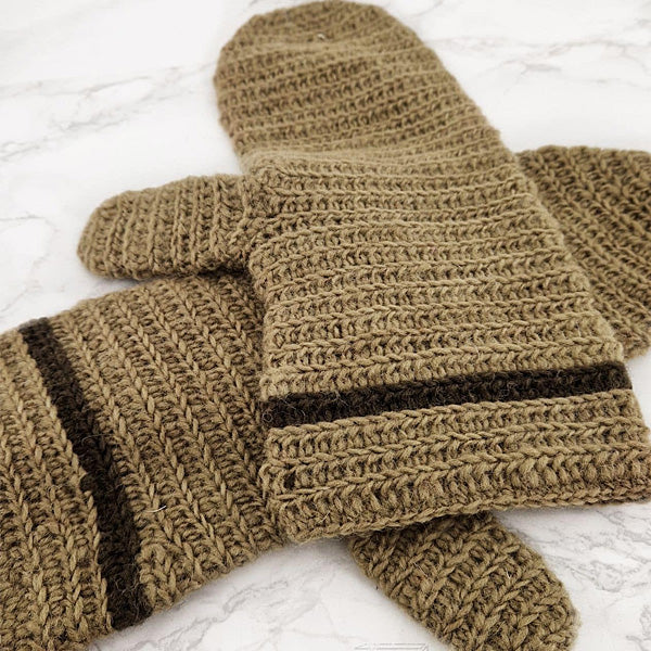Wool Nalbinding Mittens (7 Colors)