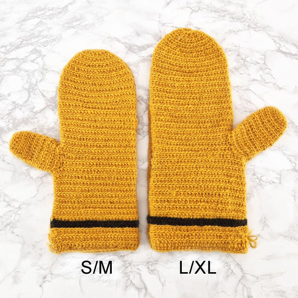 Wool Nalbinding Mittens (7 Colors)