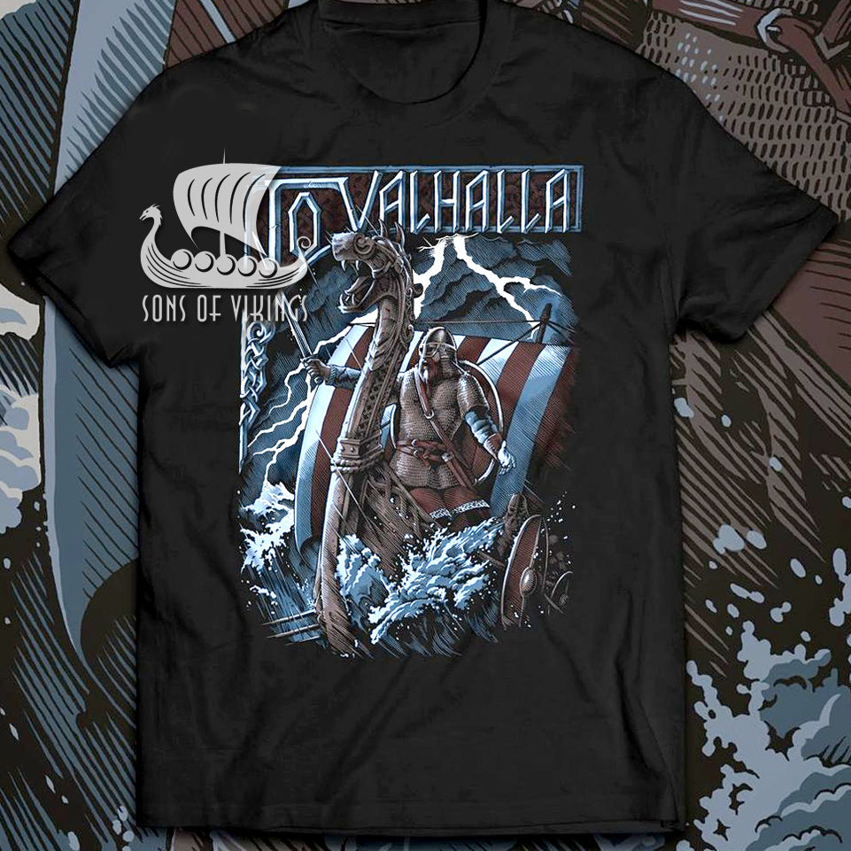 To Valhalla T-Shirt (size small only)