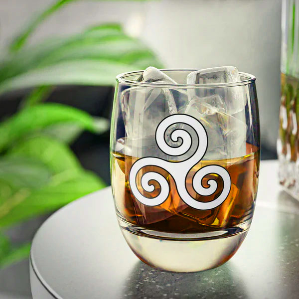 Triskele Whiskey Glass