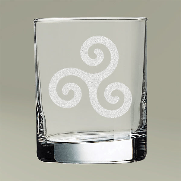 Triskele Whiskey Glass