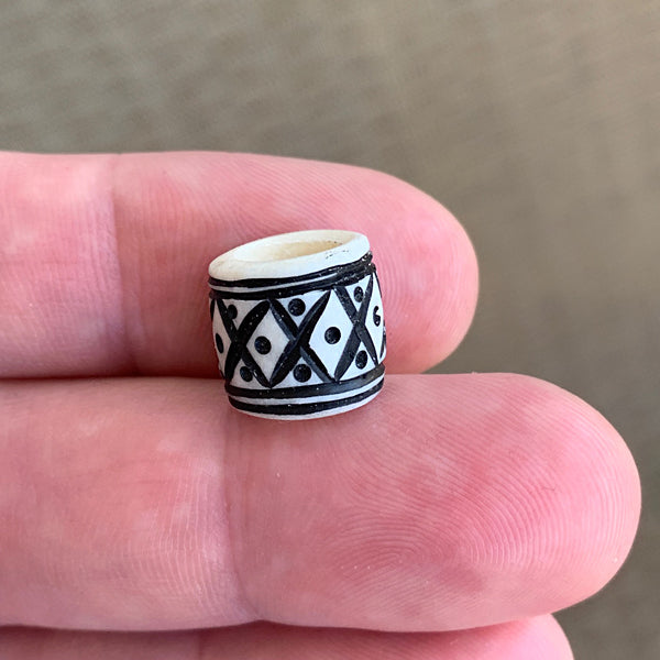 Viking Beard Bead - Deer Antler