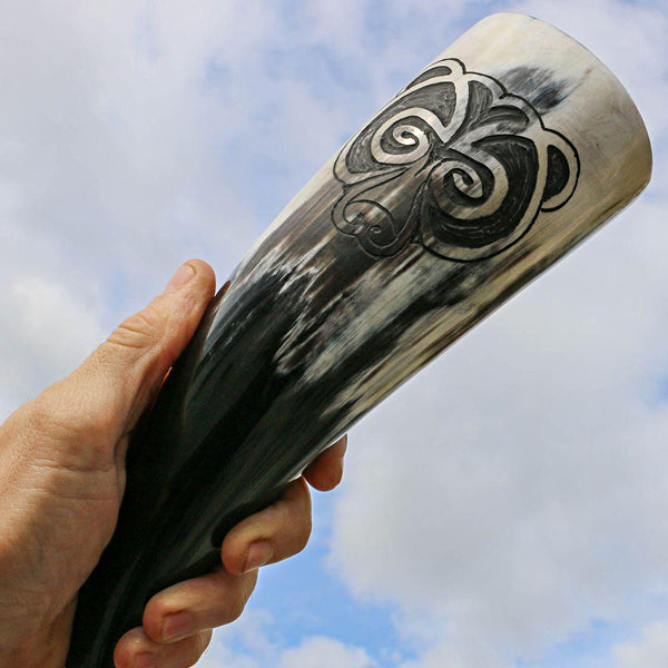 Bear Drinking Horn