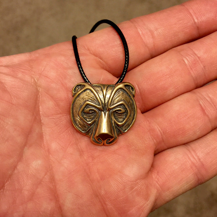 Bear Head Pendant