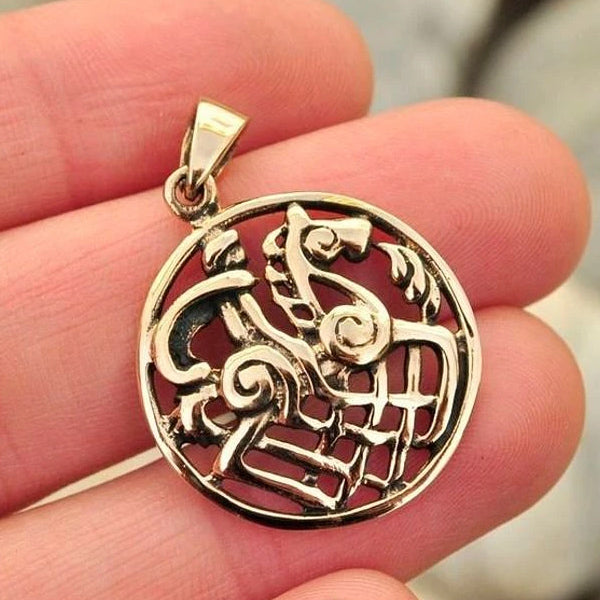 Odin and His 8-Legged Horse Necklace