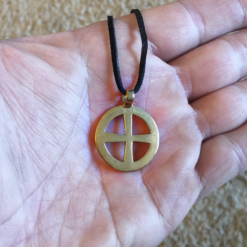 Pagan Sun Cross - Bronze