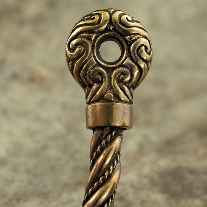 Celtic Breton Torc - Bronze