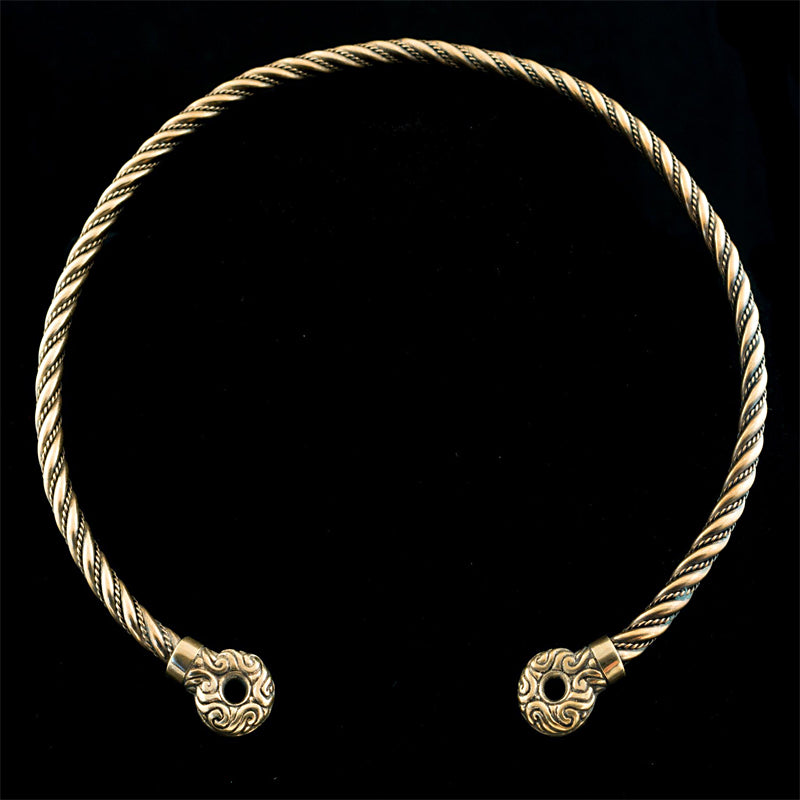 Celtic Breton Torc - Bronze
