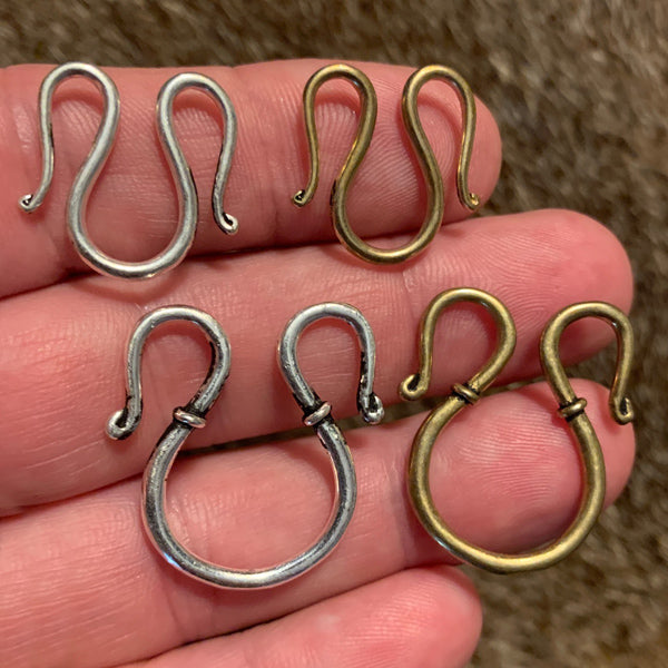 Pendant Connector - Bronze or Silver