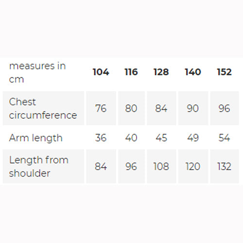 Girl's Viking Underdress - Light Cotton