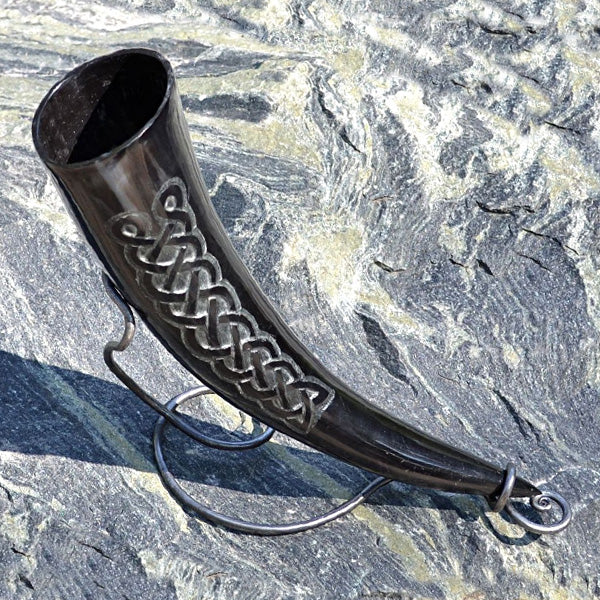 Celtic Knots Drinking Horn
