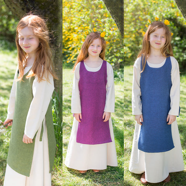 Medieval Linen Underdress, Viking Style Dress, Historical Chemise