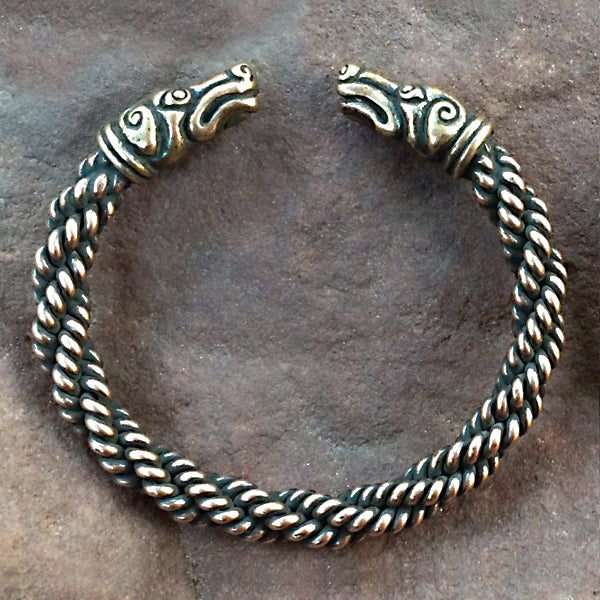Hound Bracelet (Medium Braid) - Bronze
