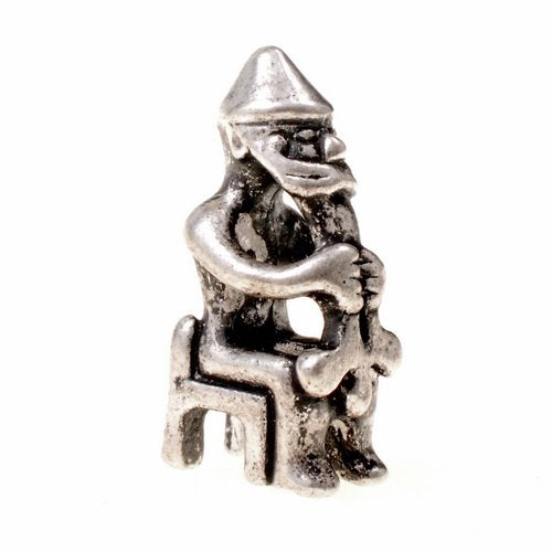 Sitting Thor Pendant Replica - Bronze or Silver