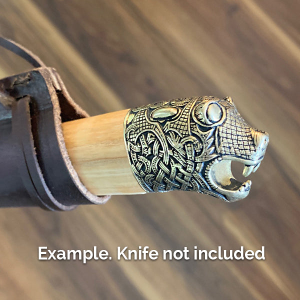 Oseberg Knife Pommel - Bronze
