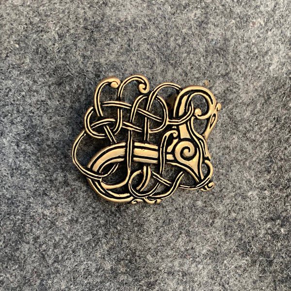 Lindholm Brooch Replica - Bronze