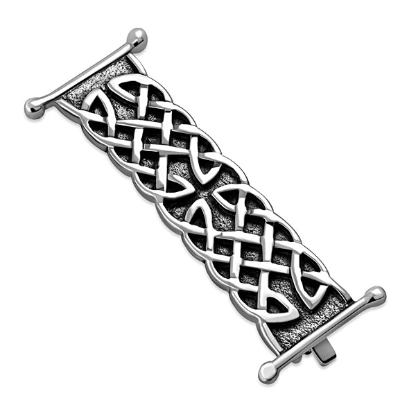 Small Long Celtic Knot Brooch Pin