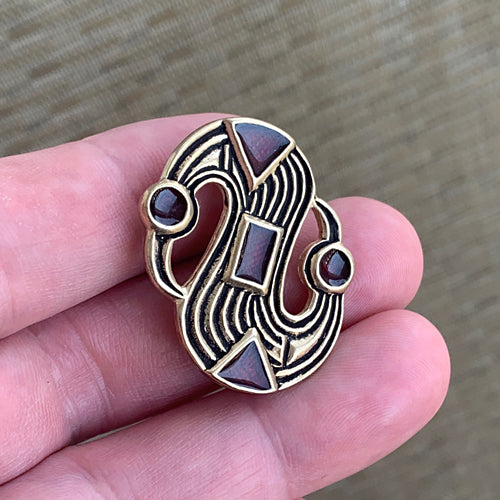 Merovingian Brooch Replica - Bronze
