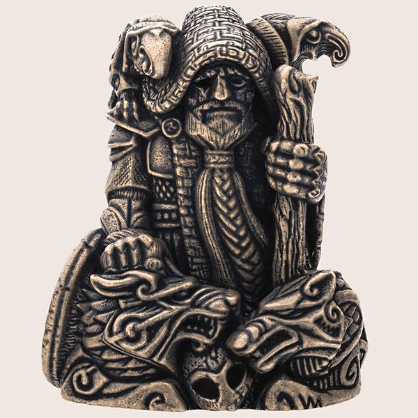 Wooden Dragon Drakkar Figurine - Odin Viking Longship – Art Carving Shop