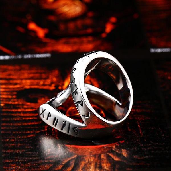 Thor's Hammer Ring - Stainless Steel