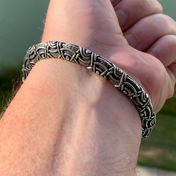 Raven Arm Ring - Pewter or Sterling Silver