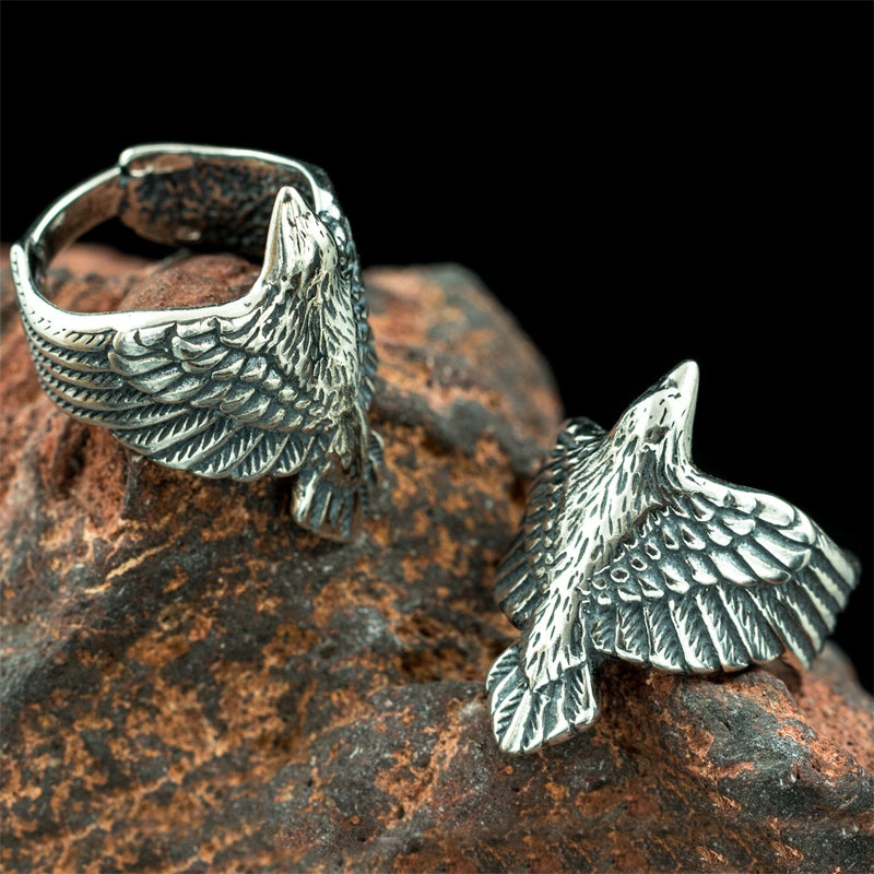 Raven Ring - Sterling Silver