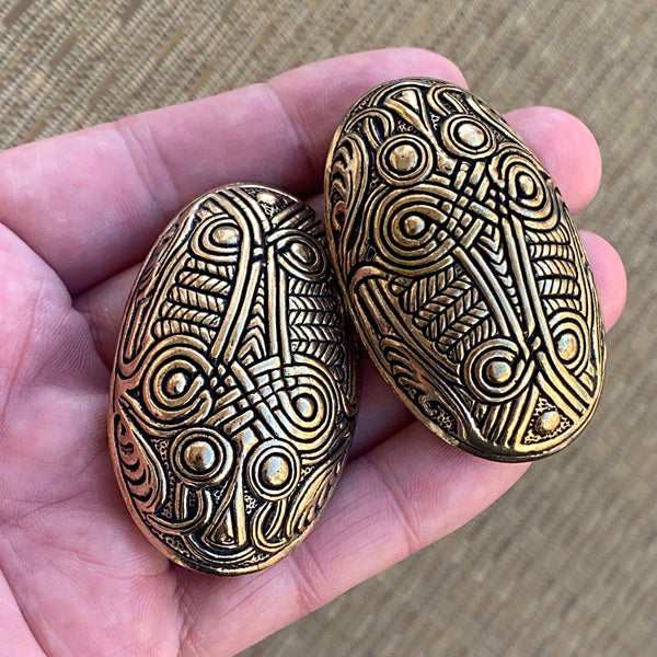 Small Turtle Shells - Bronze
