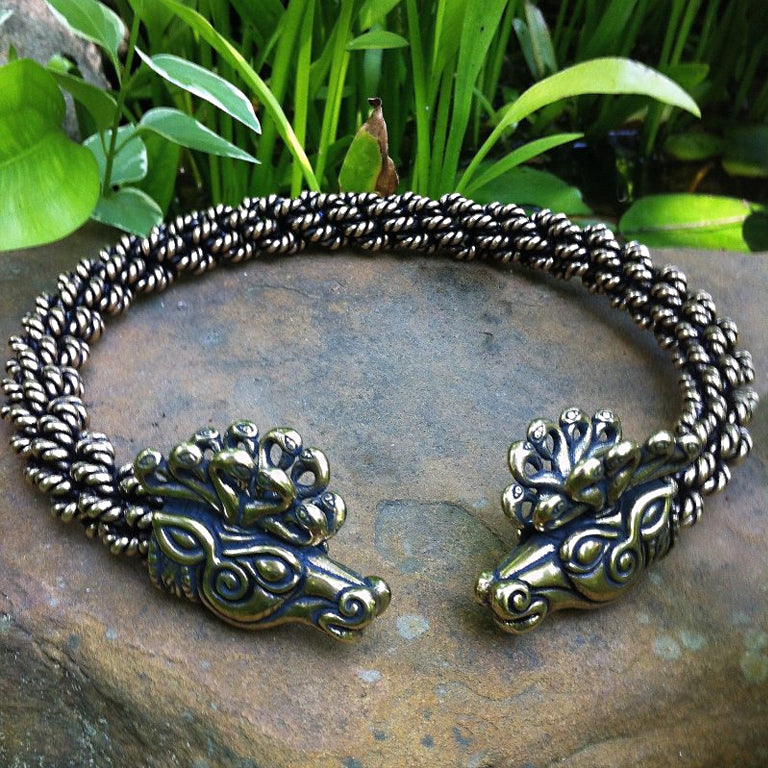 Stag Torc (Extra Heavy) - Bronze