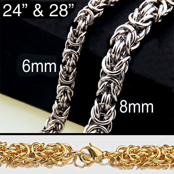 Byzantine Stainless Steel Chain