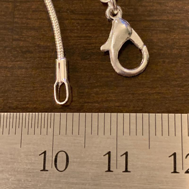 Silver Plated Snake Chain - 1mm