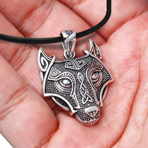 Viking Wolf - Sterling Silver