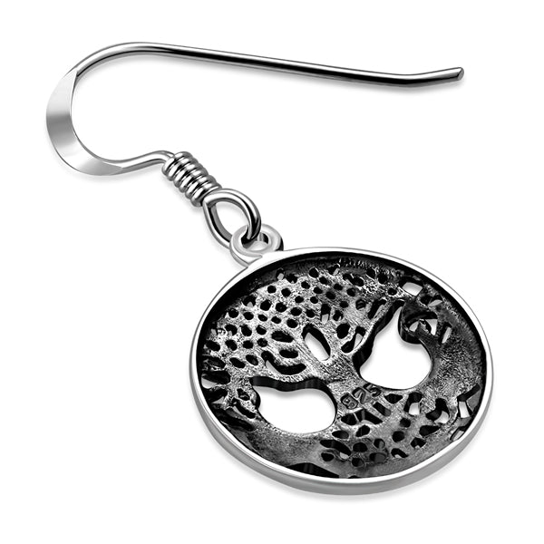Sterling Silver Yggdrasil Earrings