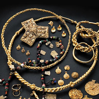 Viking Torc Replica - Bronze or Silver