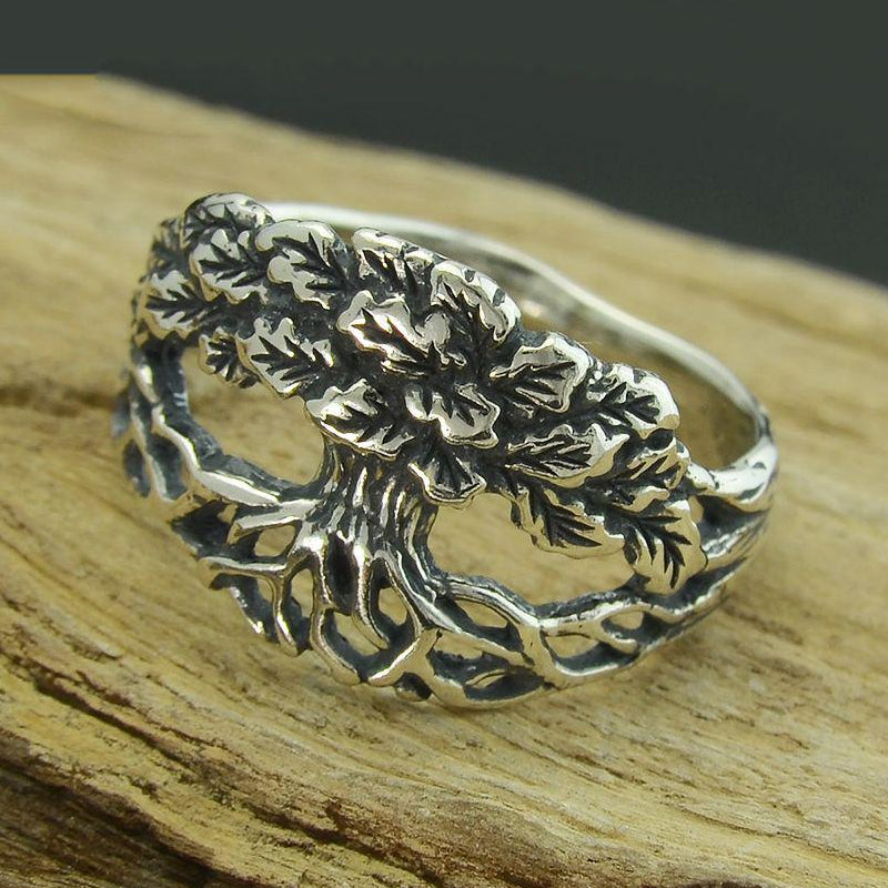Life Tree Ring - Sterling Silver