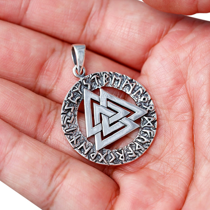 Valknut Runes Necklace