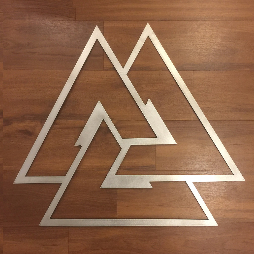 valknut wall hanging